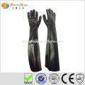 Sunnyhope PVC sandige Oberfläche Arbeitssicherheit Handschuhe, wasserdichte Autowäsche Handschuhe